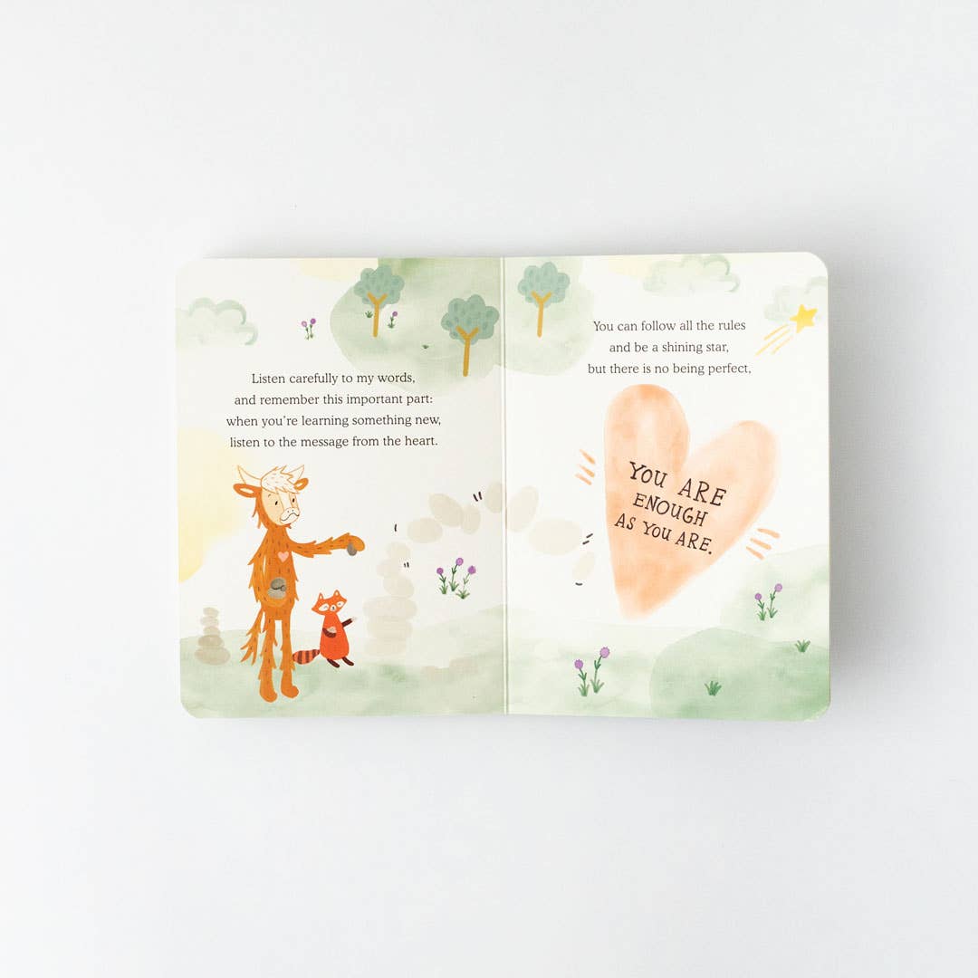 Slumberkins Inc. - Yak's Self-Acceptance Plush Snuggler Set - with 2 books!
