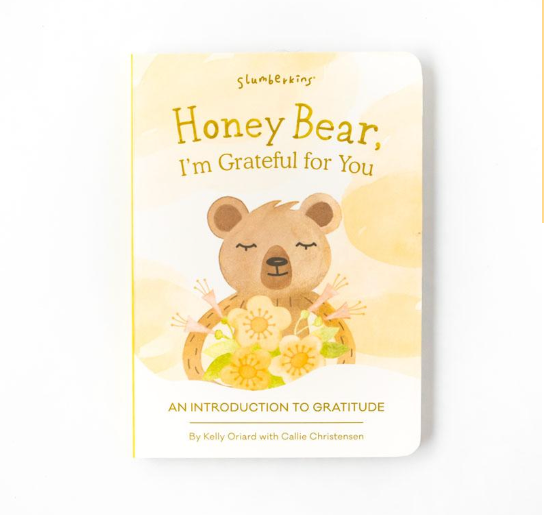 Slumberkins Inc. - Book - Honey Bear, I'm Grateful for You: Intro to Gratitude
