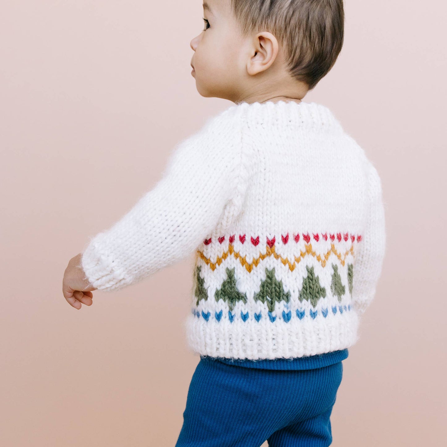 Holiday Tree Fair Isle Cardigan