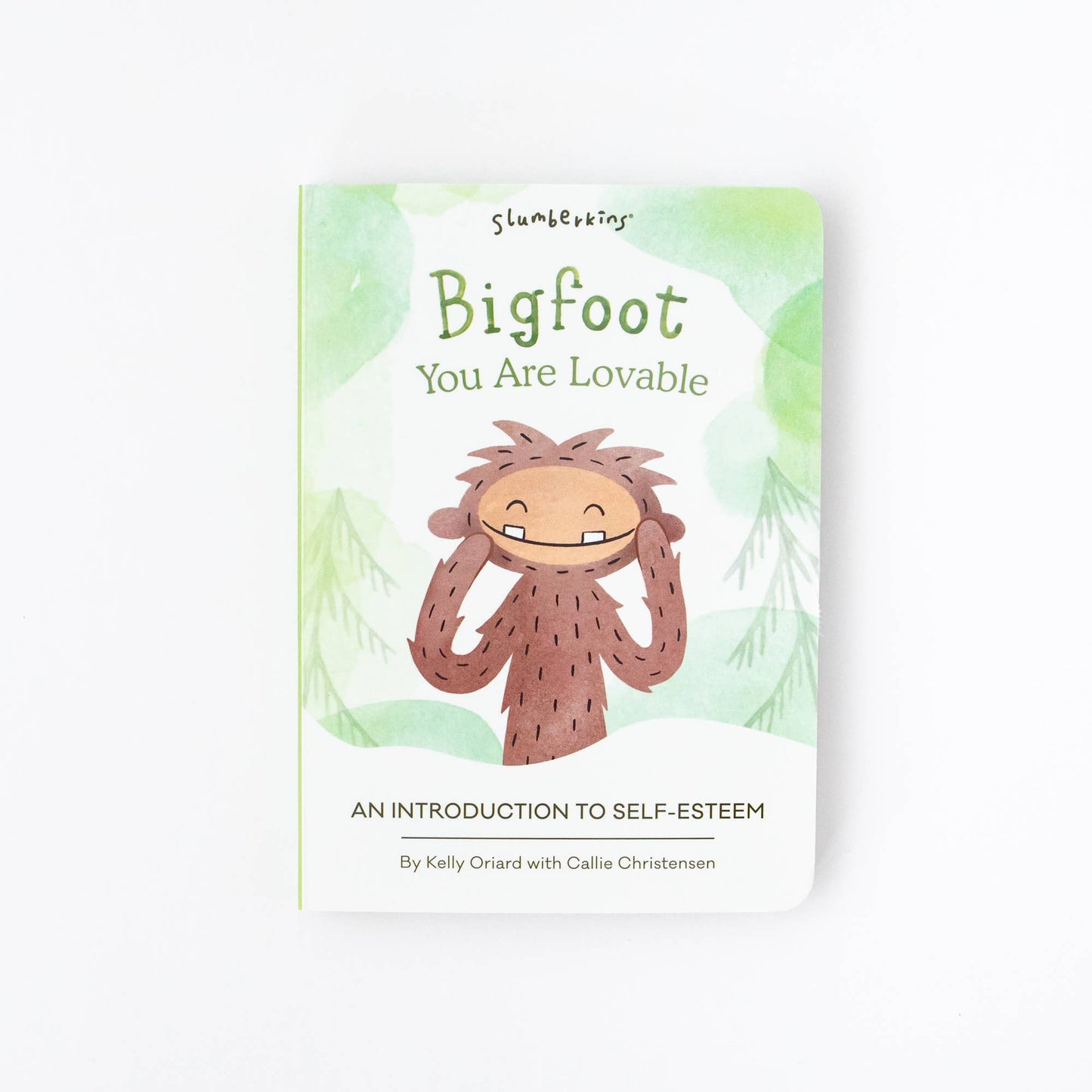Slumberkins Inc. - Bigfoot's Self Esteem Plush Snuggler Set - with 2 books!