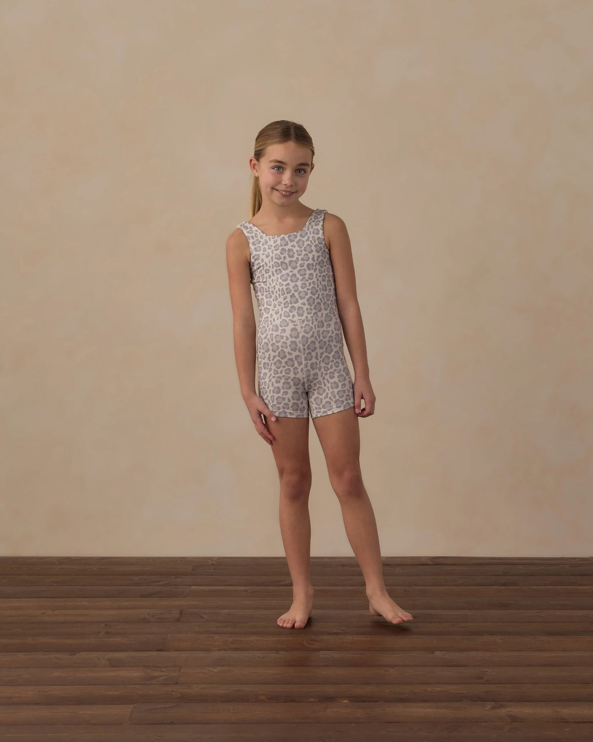 Malibu Bodysuit Blue Leopard
