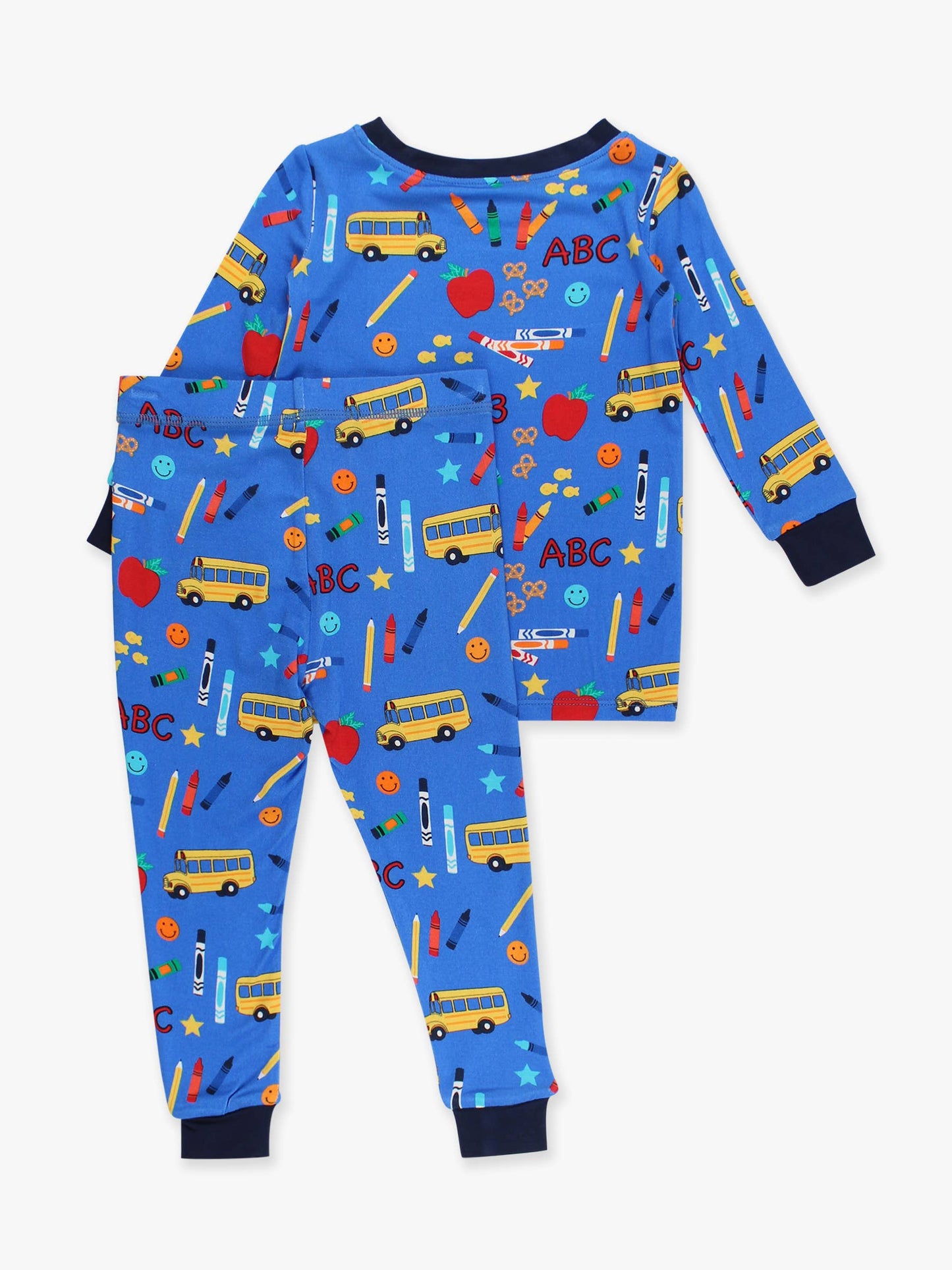 Blue School House Bamboo Viscose Long Sleeve Pajama