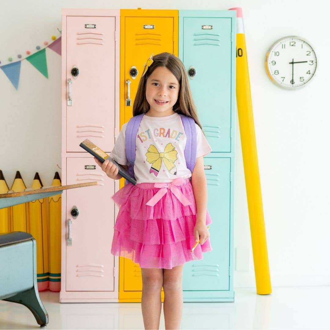 Coquette Pencil Bow Clip