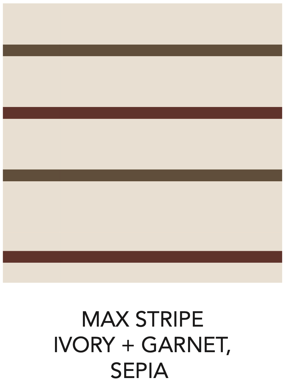 Colored Organics - Reef Henley Crew Neck Tee - Max Stripe / Garnet + Sepia