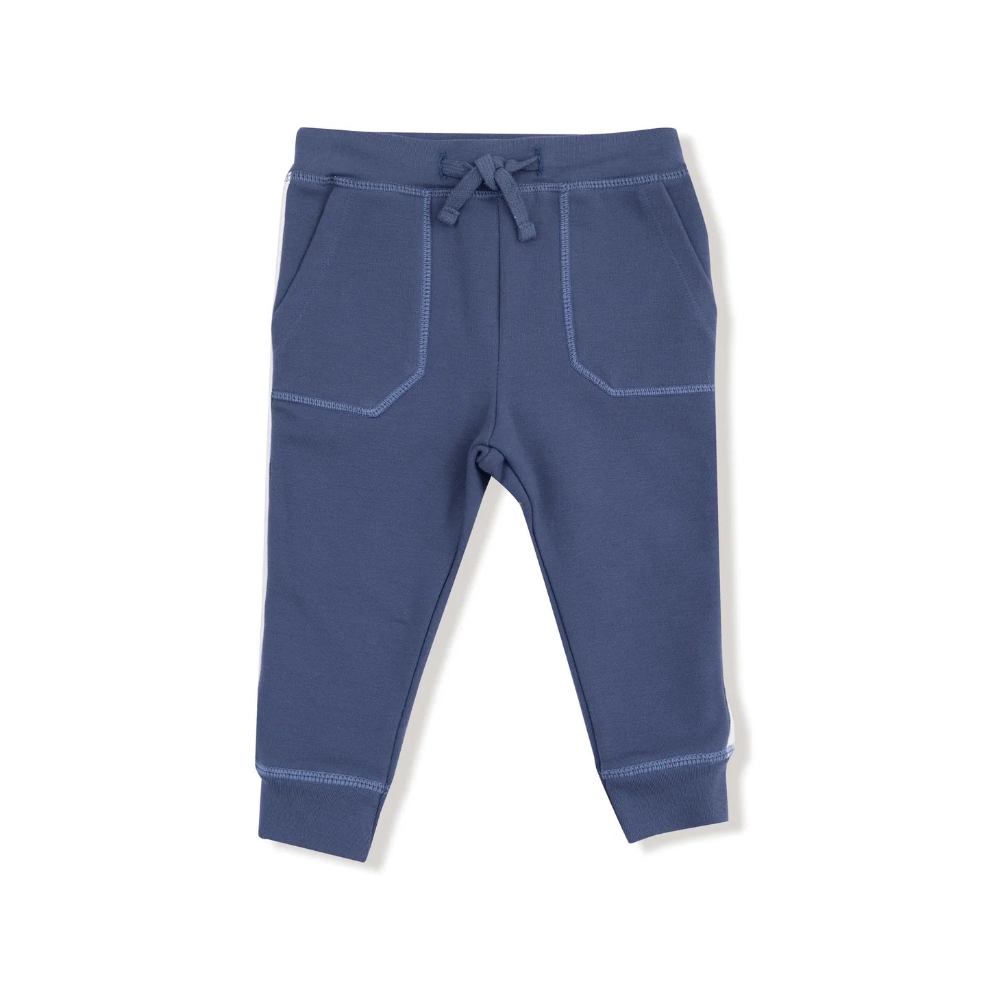 Jogger with Varsity Stripes