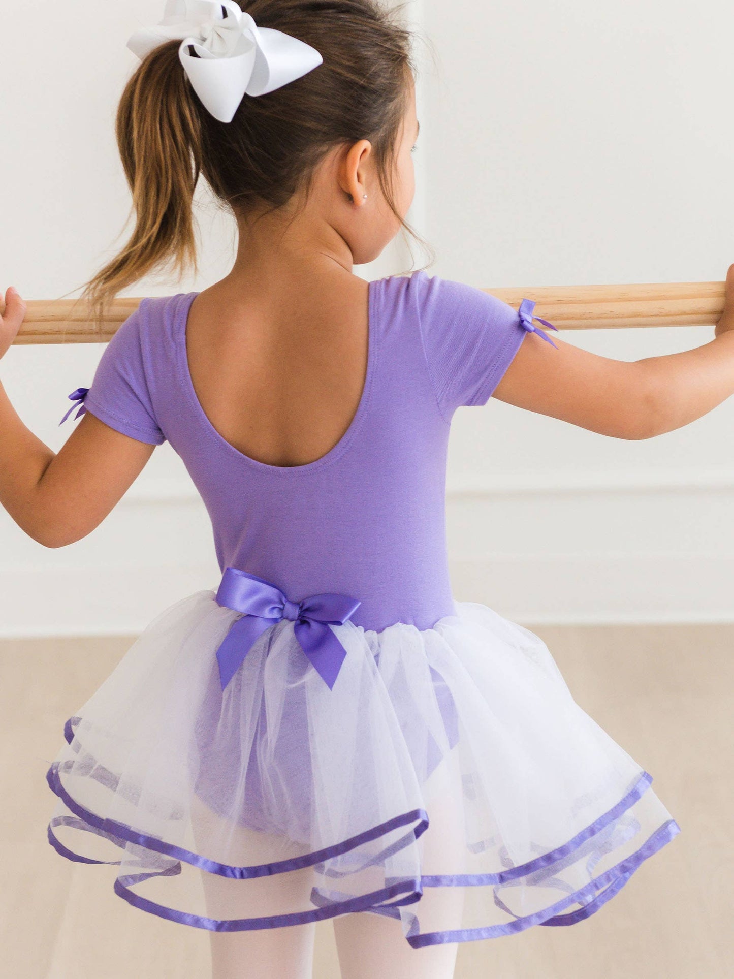 Girls Wisteria Purple Signature Tutu Ballet Dance Leotard