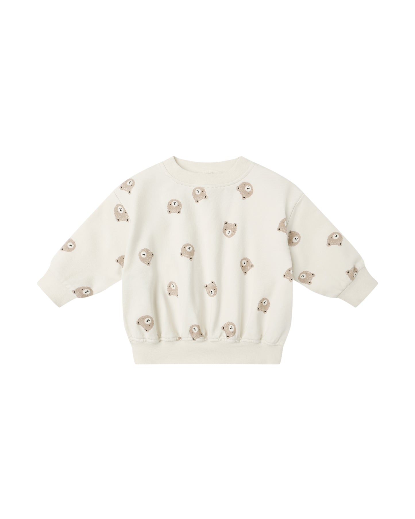 RELAXED SWEATSHIRT || BROWN BEAR