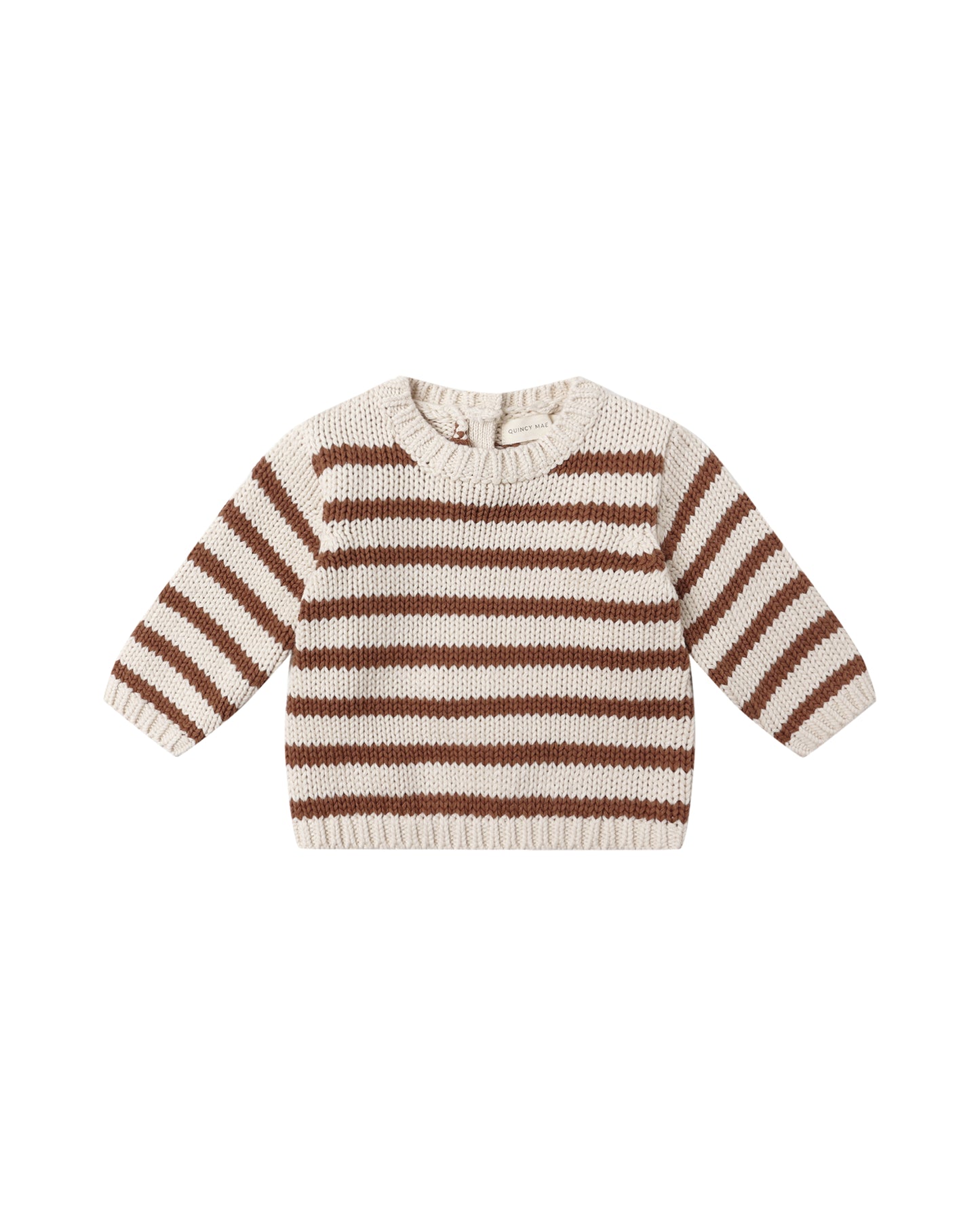 REX SWEATER || CEDAR STRIPE