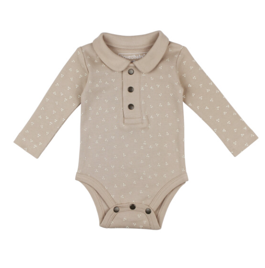 Organic Polo Bodysuit