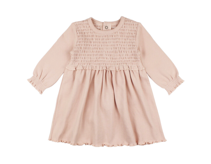 Organic Smocked Dress
