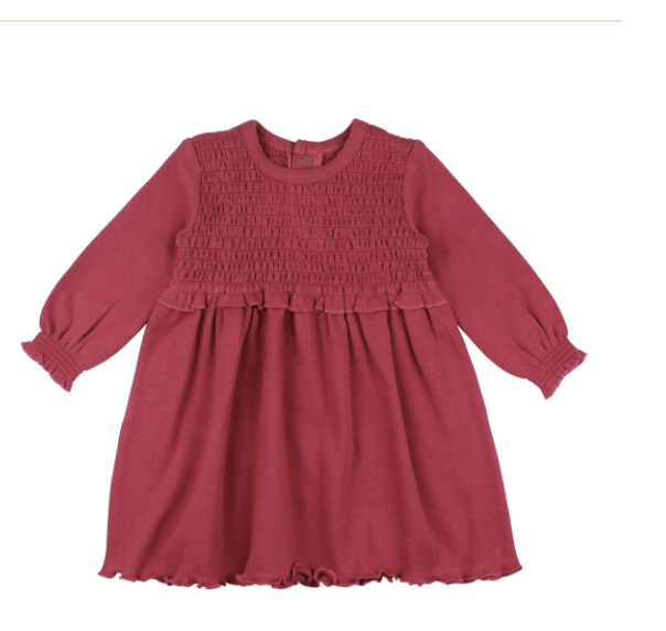 Organic Smocked Dress