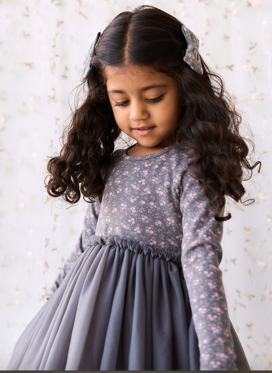 Rosalie Floral Lava Anna Tulle Dress