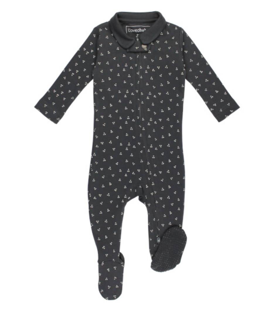 Organic Polo Zipper Footie