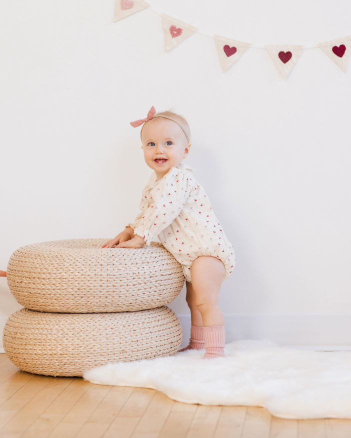 CALLIE ROMPER || HEART DITSY