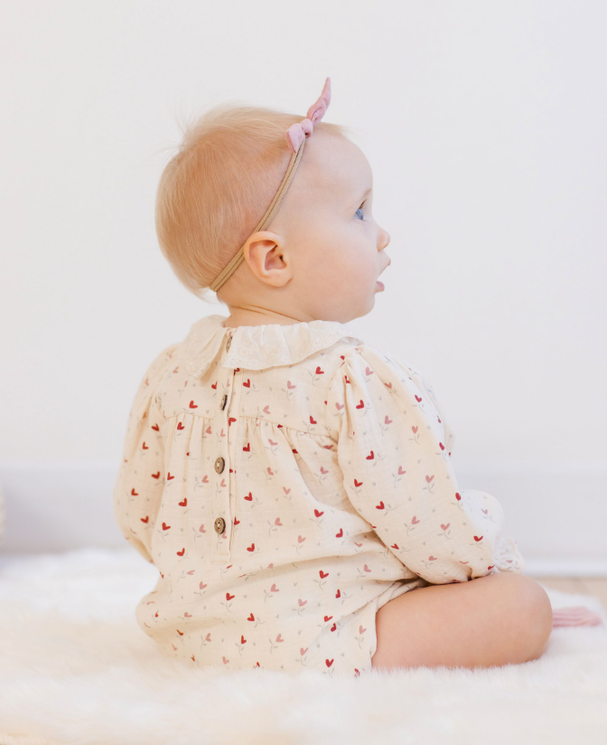CALLIE ROMPER || HEART DITSY