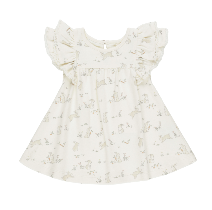 FLUTTER DRESS || BUNNIES