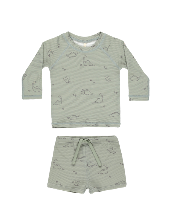 FINN RASHGUARD + SHORT SET || DINO