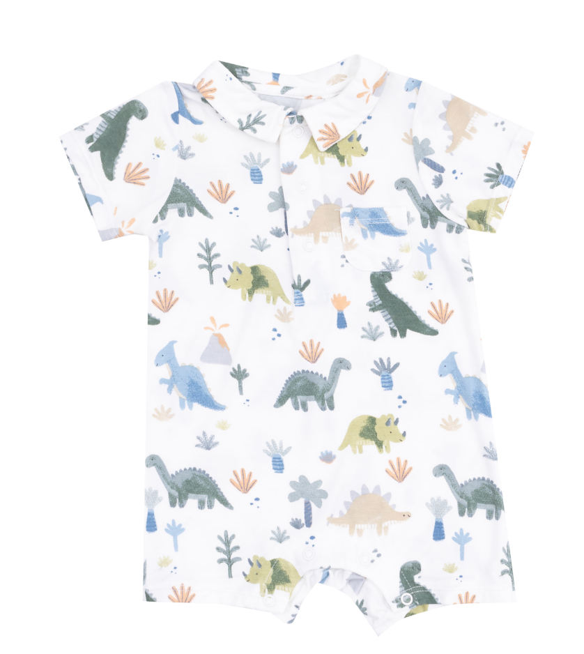 Polo Shortie - Soft Dinos