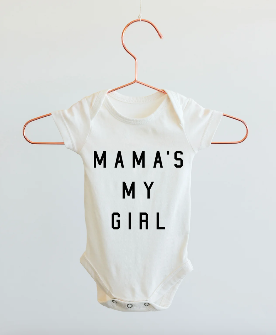 MAMA'S MY GIRL® BABY ONESIE - OFF WHITE