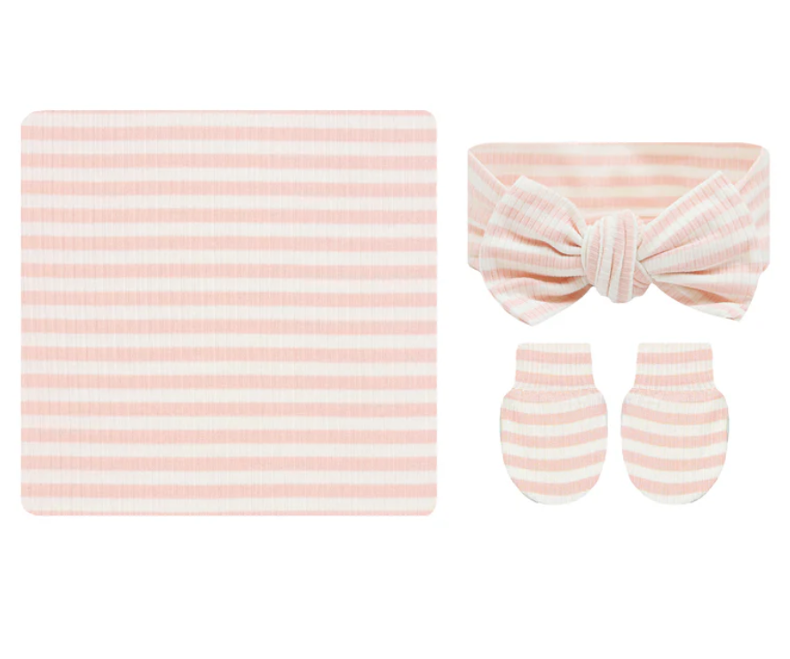Harper Ribbed Newborn Headband Bundle