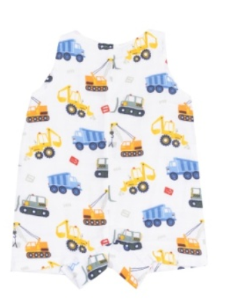 Sleeveless Shortie Romper - Cool Construction