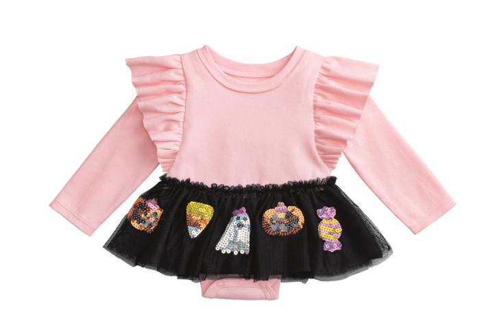 Halloween Tutu Crawler