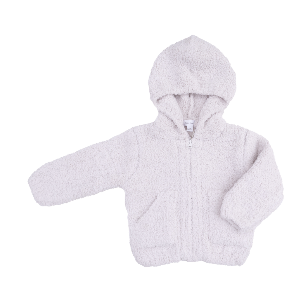 Chenille Hooded Jacket