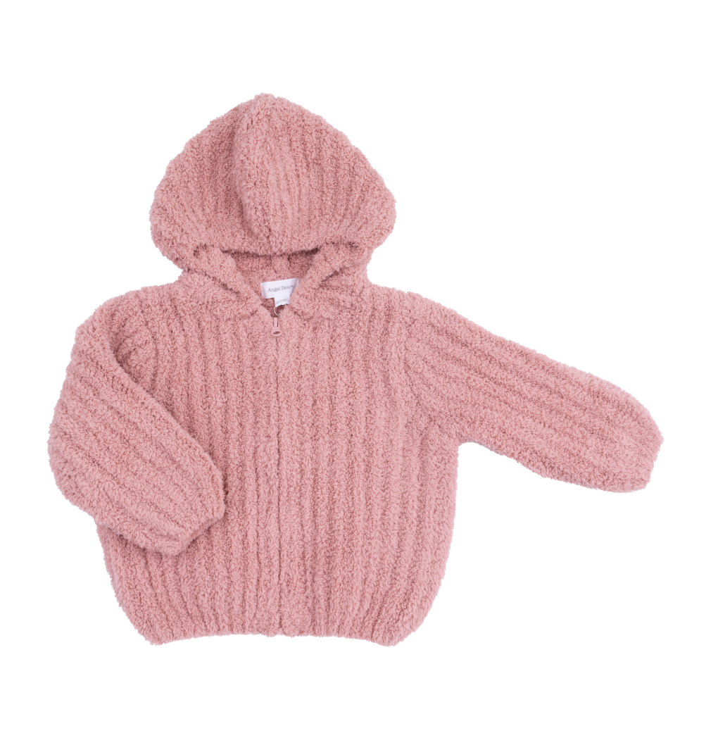 Chenille Hooded Jacket
