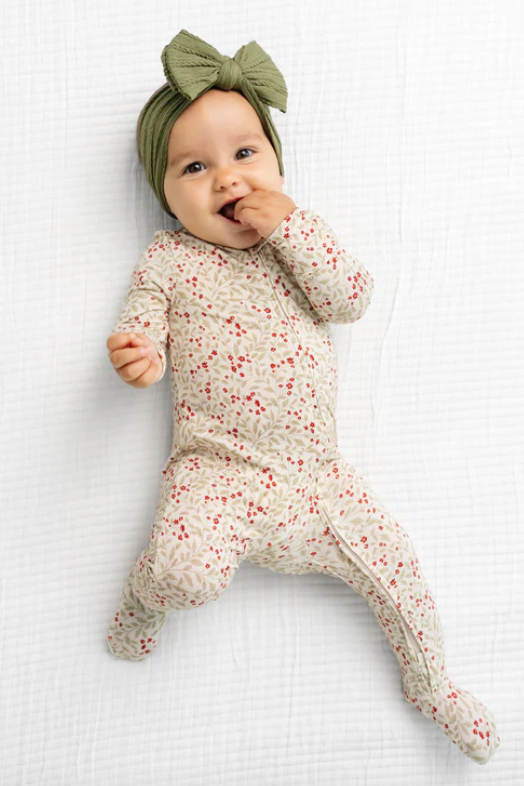 Holly Zipper Footies