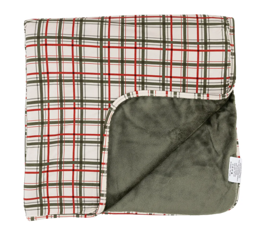 Double Plaid Toddler Blanket Toddler (36" X 50")