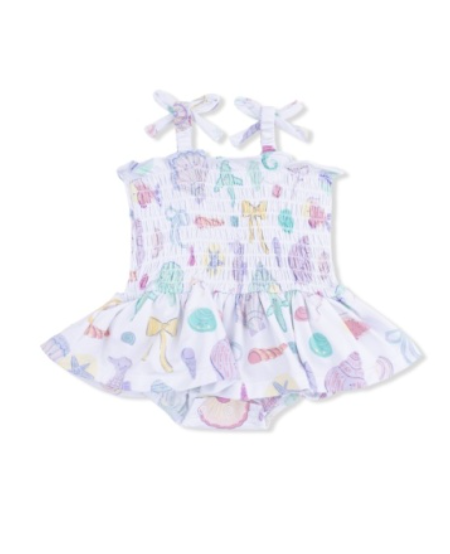 Beach Days - Smocked Bubble with Skirt