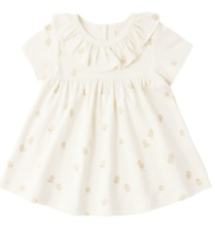 RUFFLE COLLAR JERSEY DRESS CHICKS