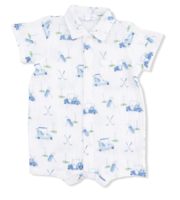 Baby Golf Carts Blue - Polo Shortie