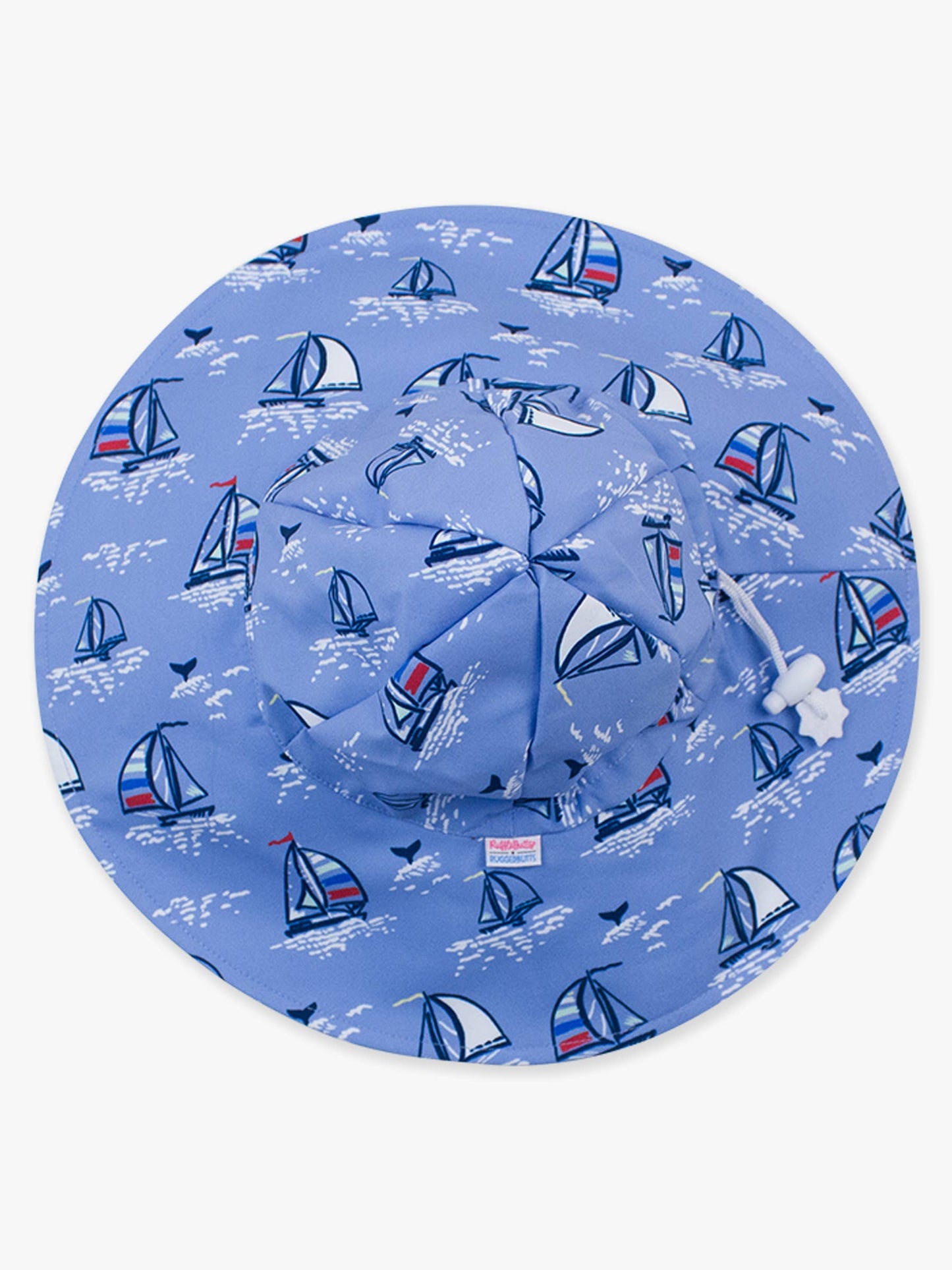 Kids Blue Seas the Day Sun Protective Hat