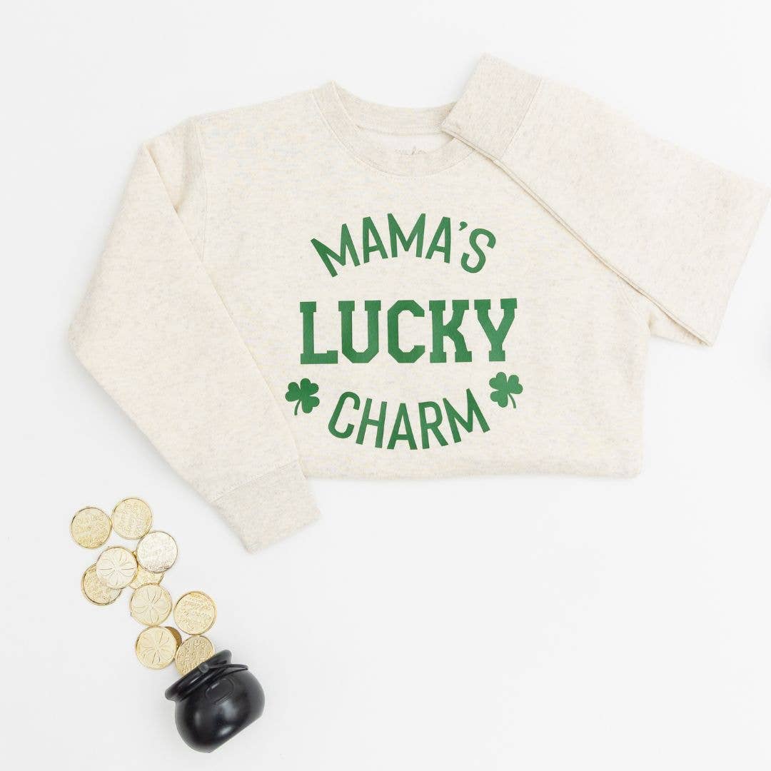 Mama's Lucky Charm St. Patrick's Day Sweatshirt
