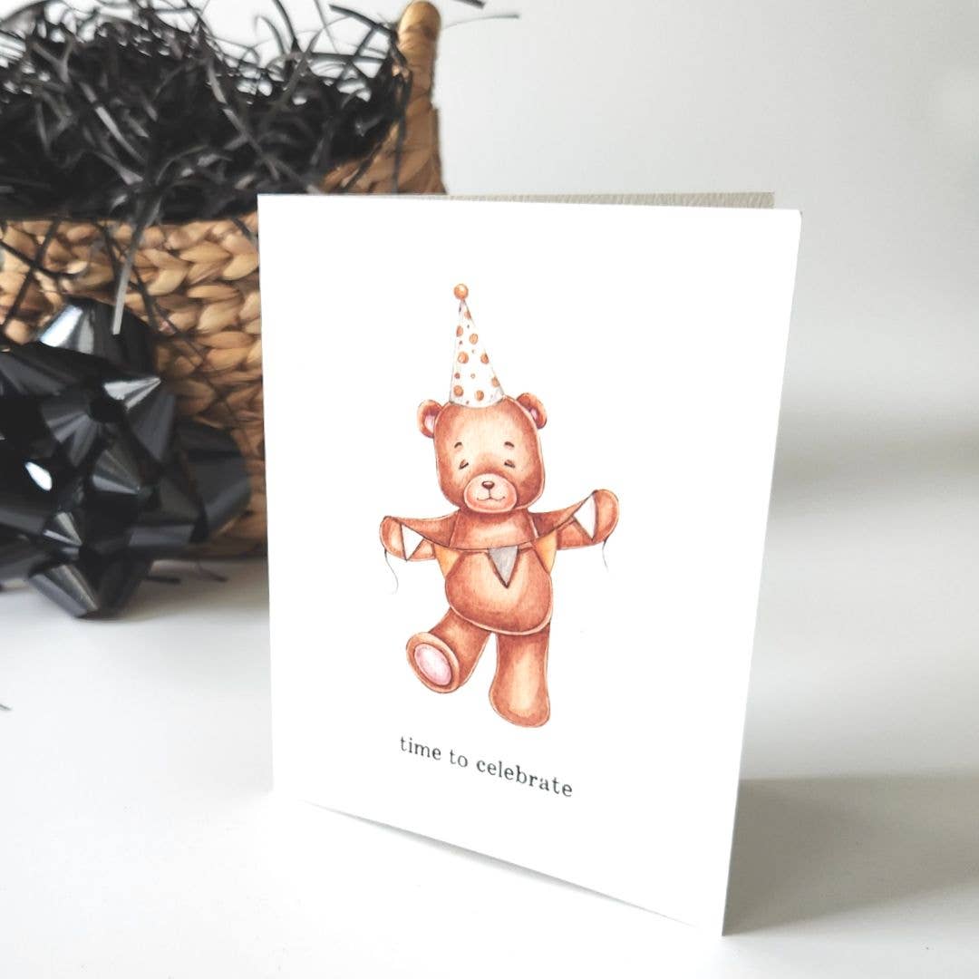 Baby Birth & Baby Shower Cards - Time to Celebrate