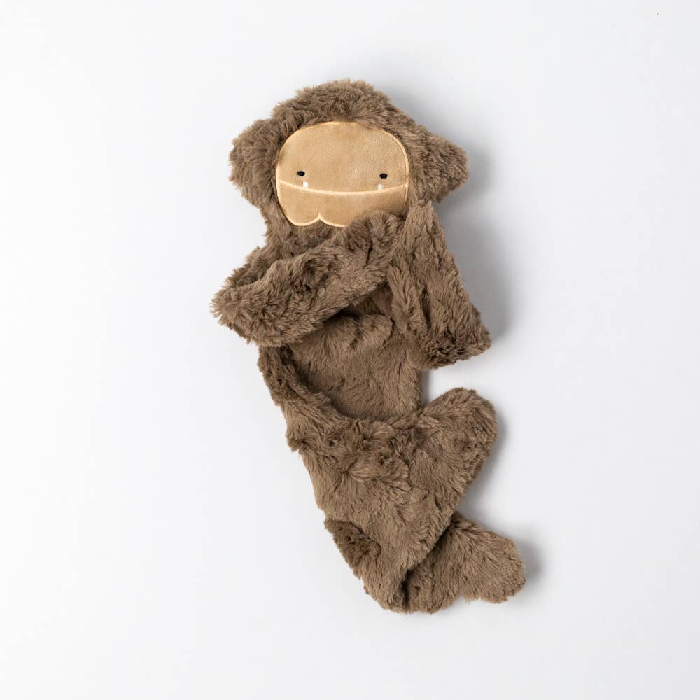 Slumberkins Inc. - Bigfoot's Self Esteem Plush Snuggler Set - with 2 books!