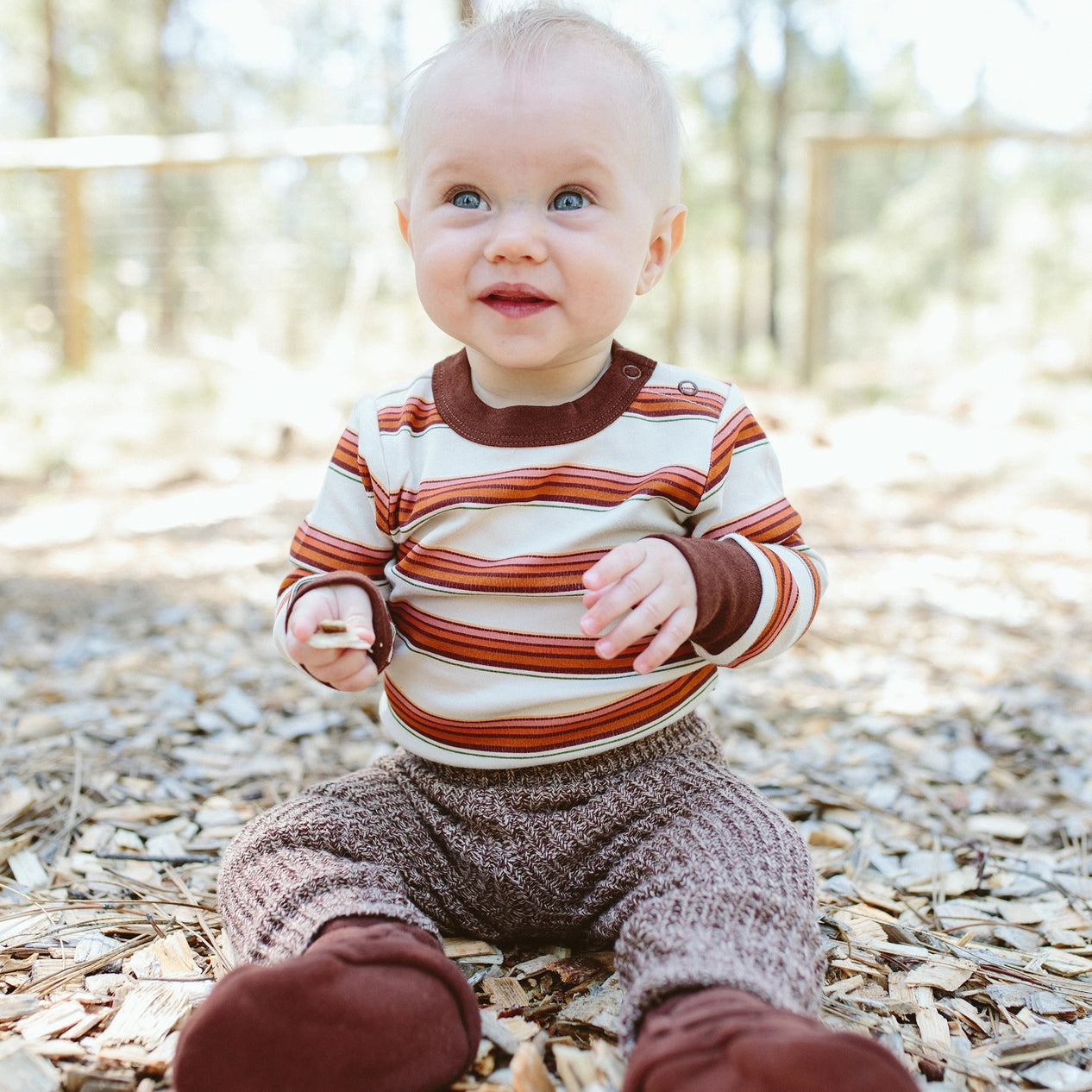Trail Mix Viscose + Organic Cotton Baby Bodysuit