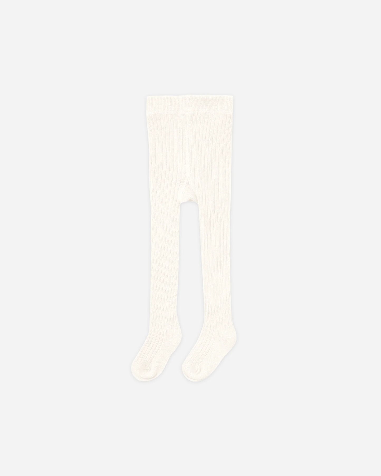 Ribbed Tights- Natural