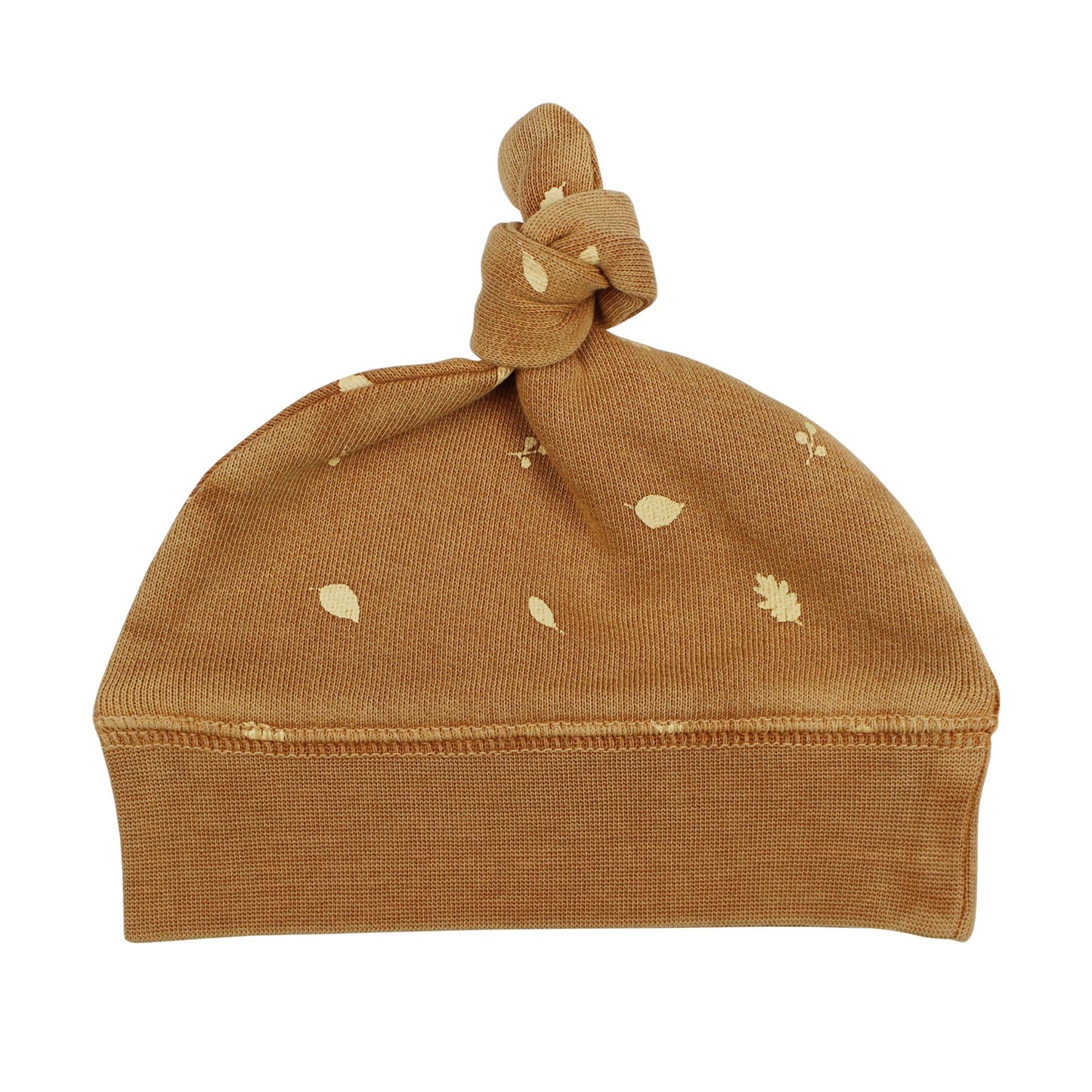 Cozy Organic Top-Knot Hat