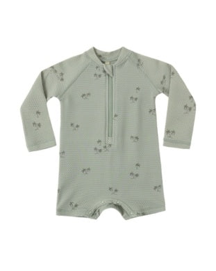 LONG SLEEVE ONE-PIECE RASHGUARD PALM