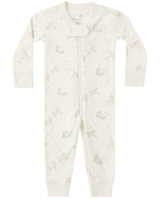 ZIP LONGSLEEVE SLEEPER || UNICORNS