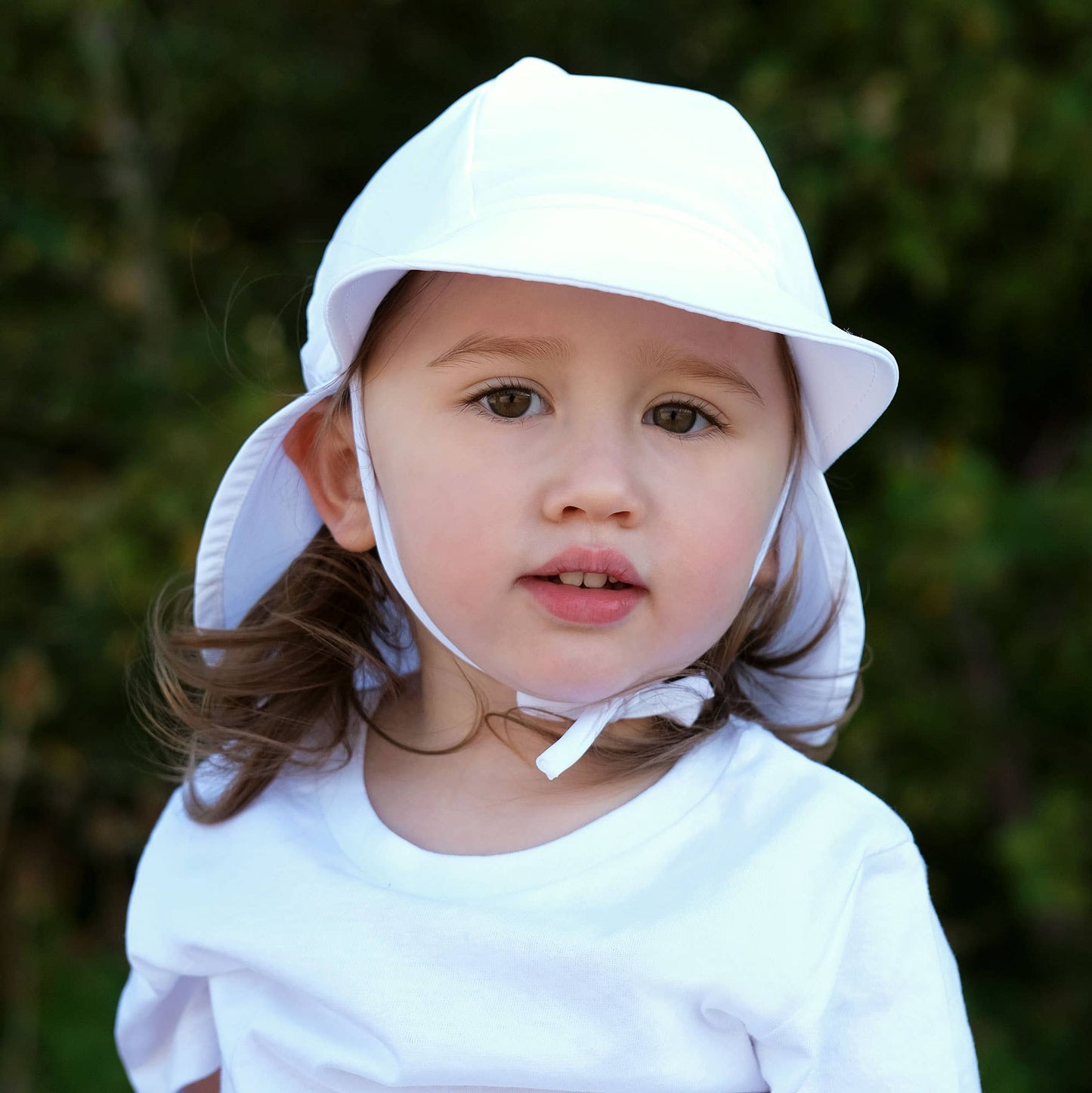 Jan & Jul - White | Sun Soft UV Baby Cap