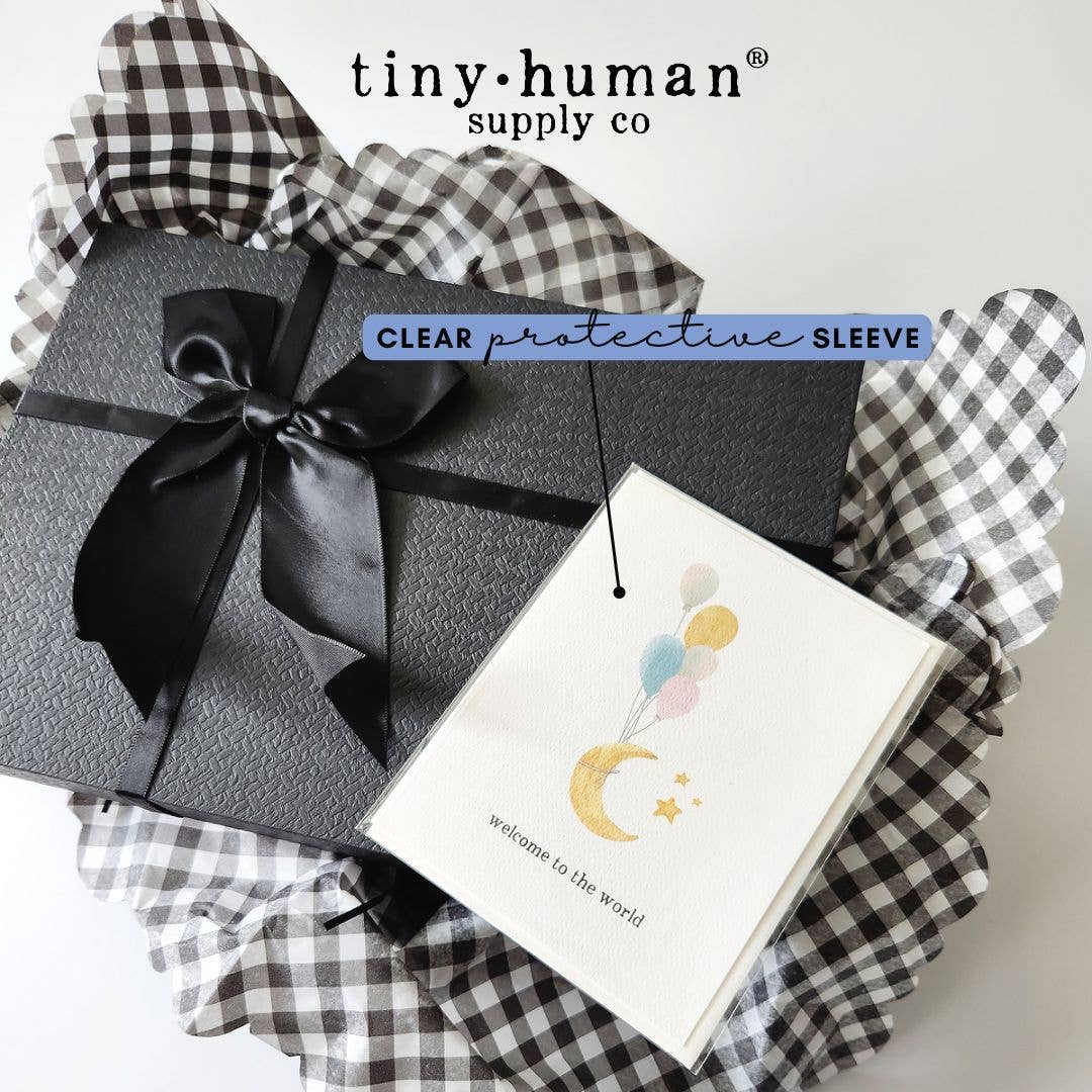 Tiny Human Supply Co. - Baby Birth & Baby Shower Cards Laundry