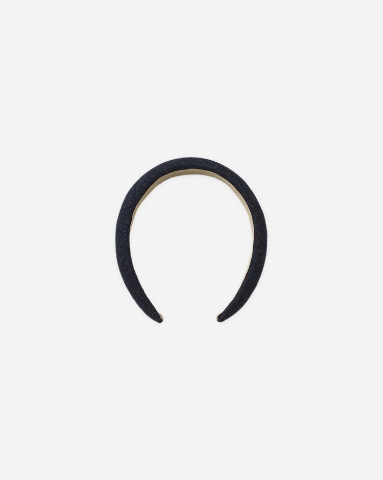 Padded Headband Dark Indigo