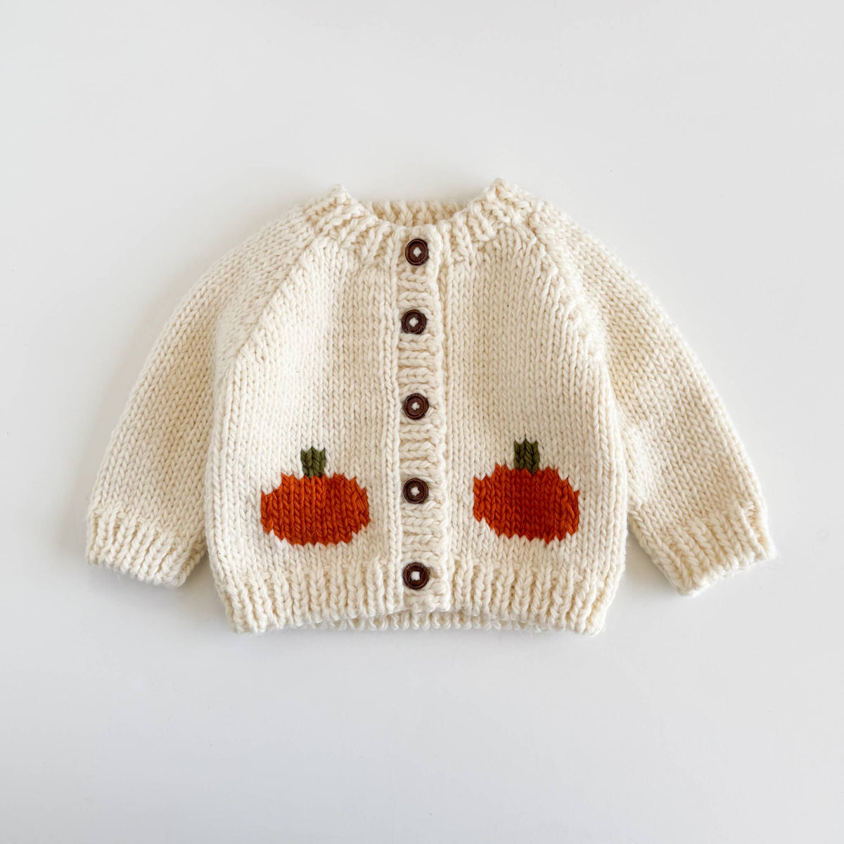 Pumpkin Cardigan Fall Baby Kid Apparel Thanksgiving