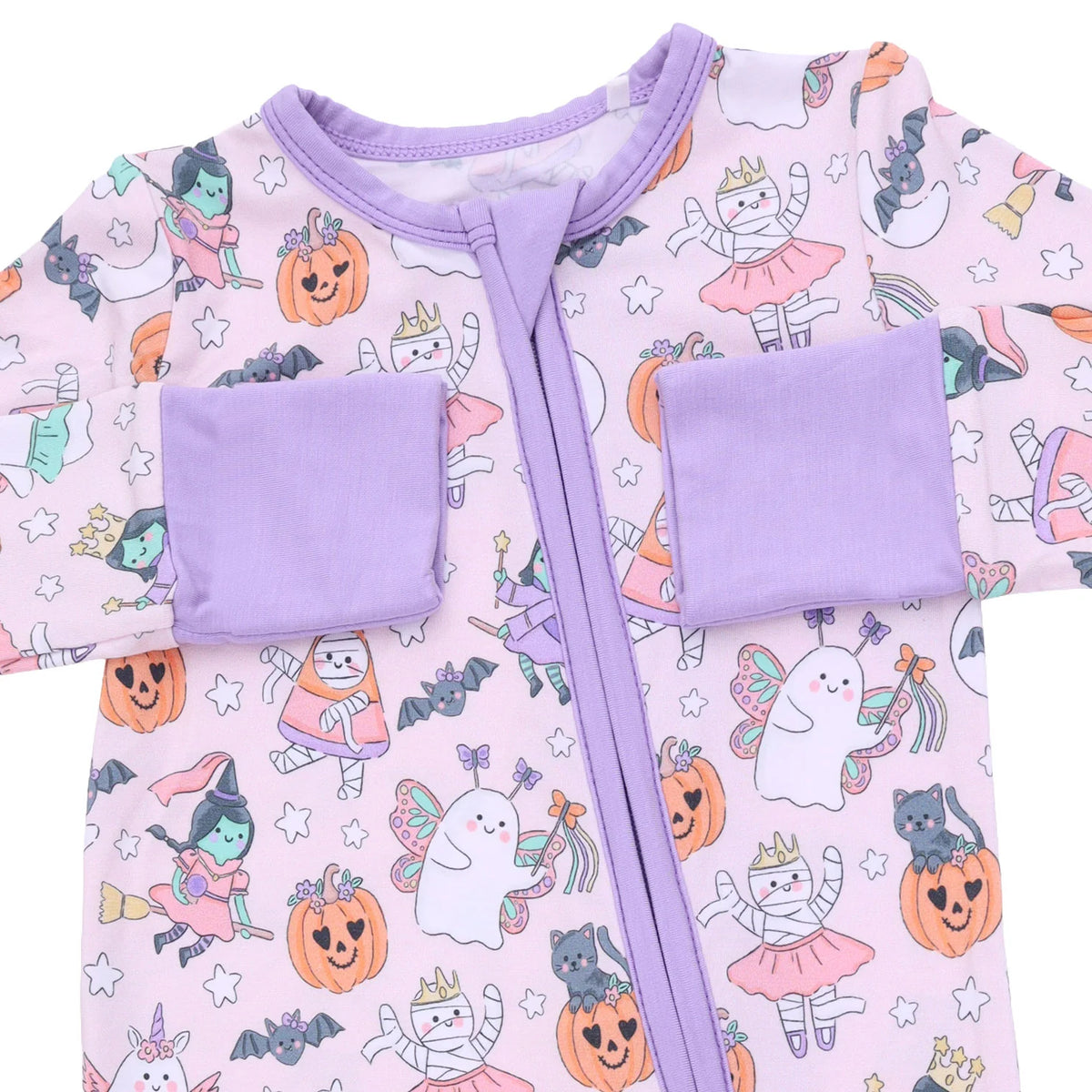 Halloween Monster Dress Up Pink - Convertible Romper