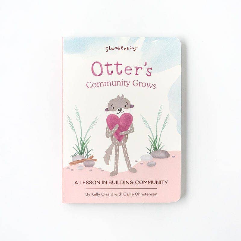 Slumberkins Inc. - Spanish | Otter's Community Grows Board Book