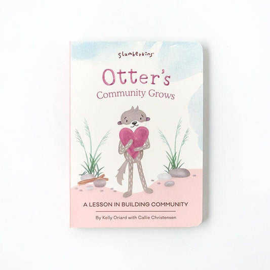 Slumberkins Inc. - Spanish | Otter's Community Grows Board Book