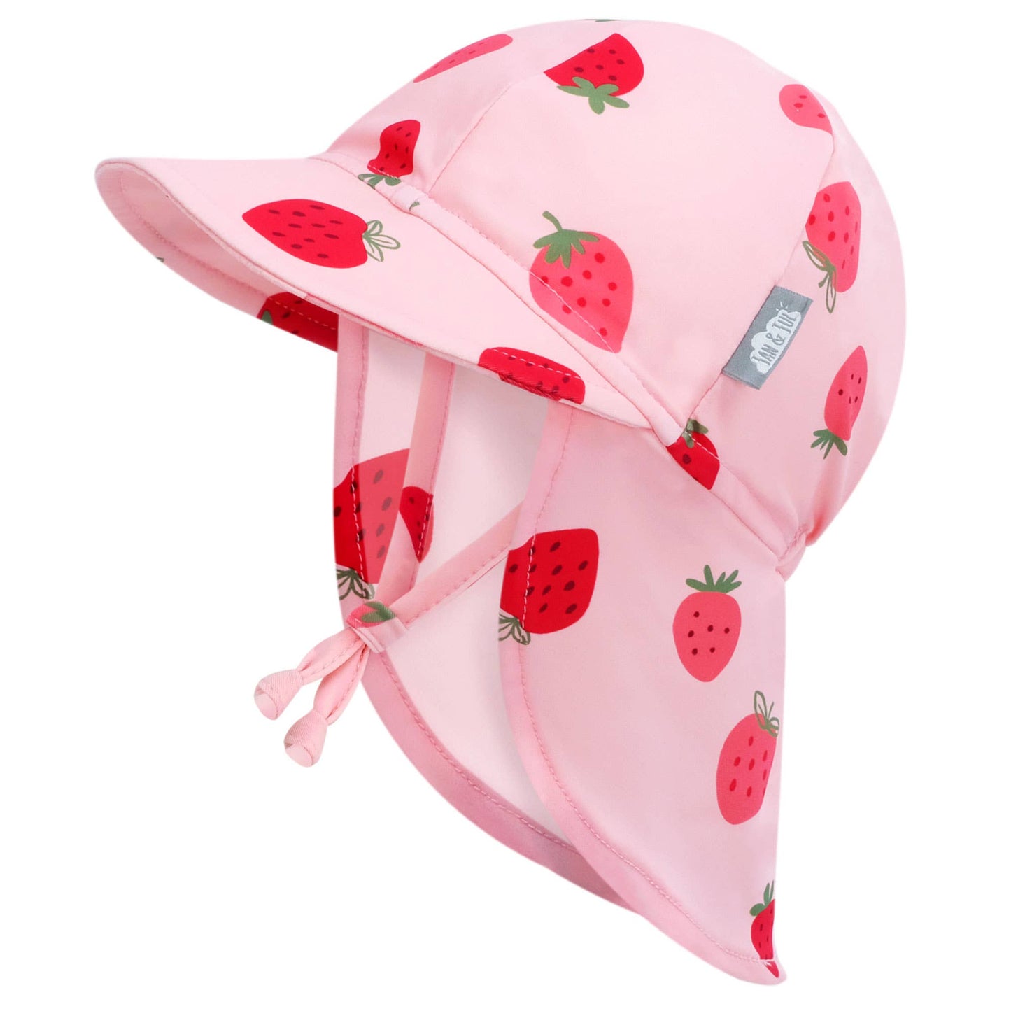 Jan & Jul - Pink Strawberry | Sun Soft UV Baby Cap